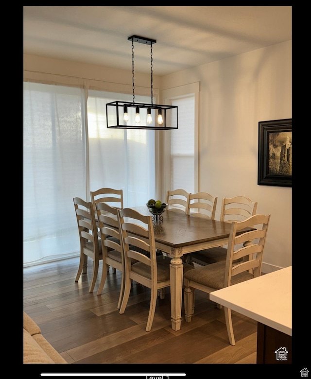 653 S 340 E, Smithfield, UT 84335 - dining space with wood finished floors