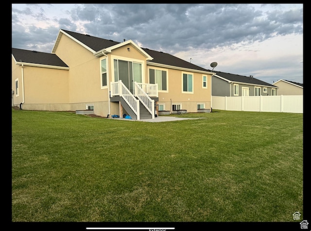 653 S 340 E, Smithfield, UT 84335 - rear view of property with stucco siding