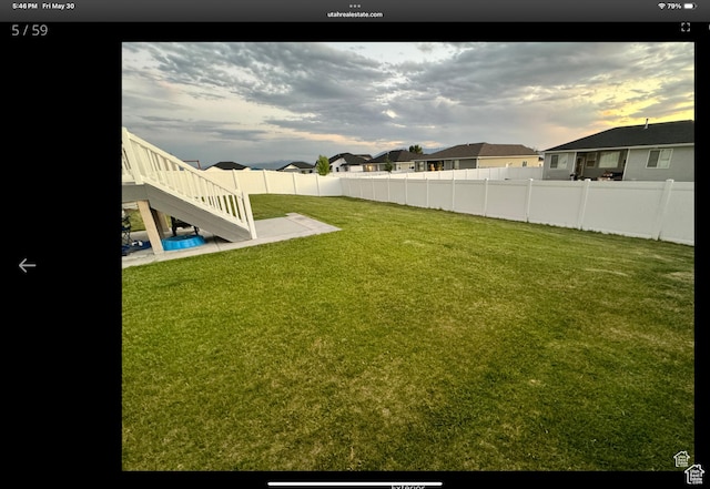 653 S 340 E, Smithfield, UT 84335 - view of yard with stairway and a residential view