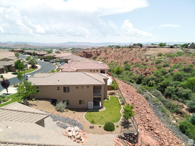 533 N Creek Ridge Cir, Washington, UT 84780 - view from above of property