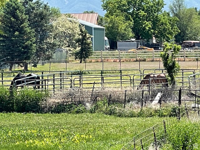 5986 S 4250 W, Roy, UT 84067 - view of yard featuring a rural view