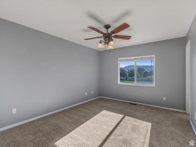 5986 S 4250 W, Roy, UT 84067 - unfurnished room with carpet flooring, ceiling fan, and baseboards