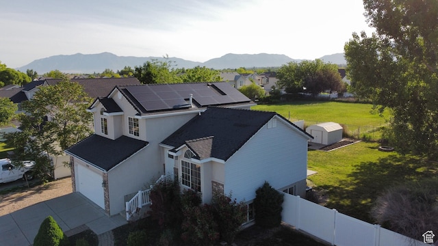 5986 S 4250 W, Roy, UT 84067 - drone / aerial view of a mountainous background