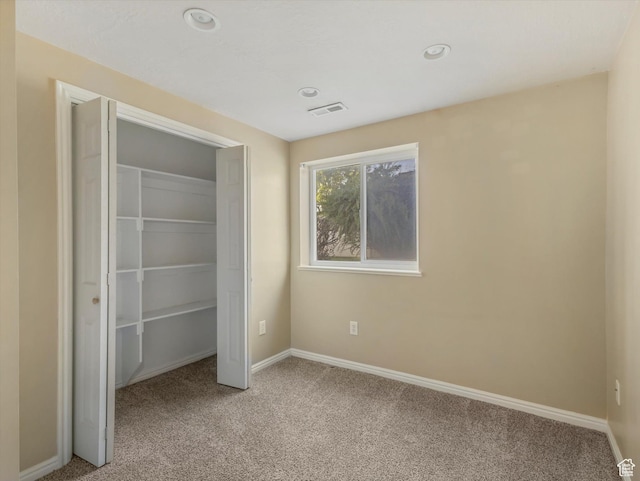 5986 S 4250 W, Roy, UT 84067 - unfurnished bedroom featuring light colored carpet, a closet, recessed lighting, and baseboards