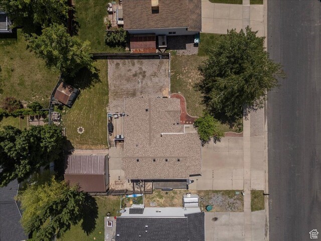 1158 N 2675 W, Layton, UT 84041 - view from above of property with a pool area