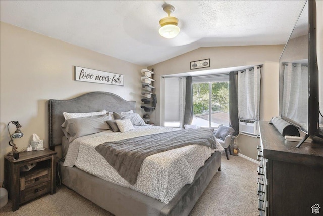 1158 N 2675 W, Layton, UT 84041 - bedroom featuring light colored carpet, lofted ceiling, cooling unit, a ceiling fan, and baseboards