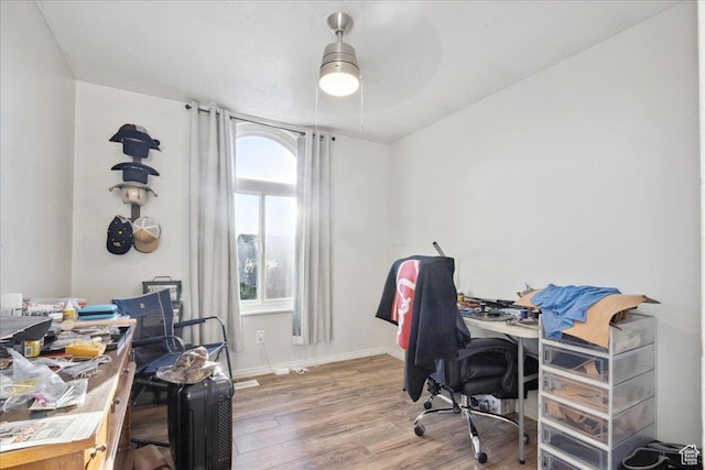 1158 N 2675 W, Layton, UT 84041 - office with wood finished floors, ceiling fan, and baseboards