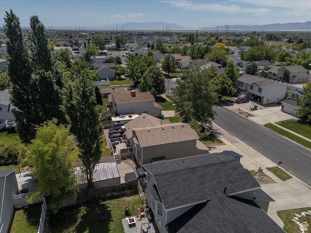 1158 N 2675 W, Layton, UT 84041 - aerial view of property's location with nearby suburban area and mountains