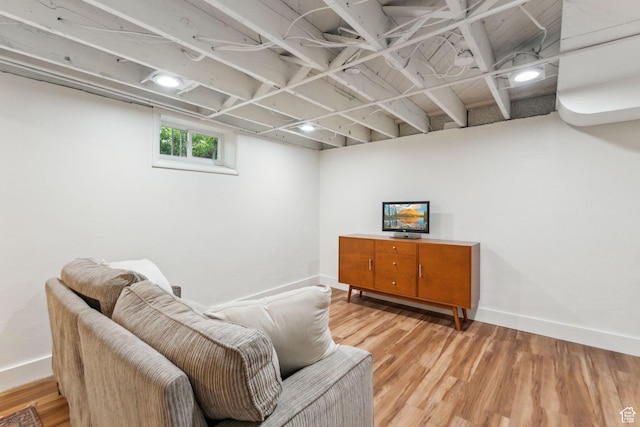 2578 E 2940 S, Salt Lake City, UT 84109 - sitting room with light wood-style floors and baseboards