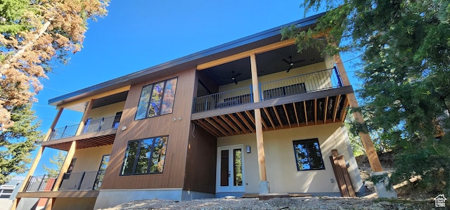 101 Crestview Cir, Park City, UT 84098 - back of house with a balcony