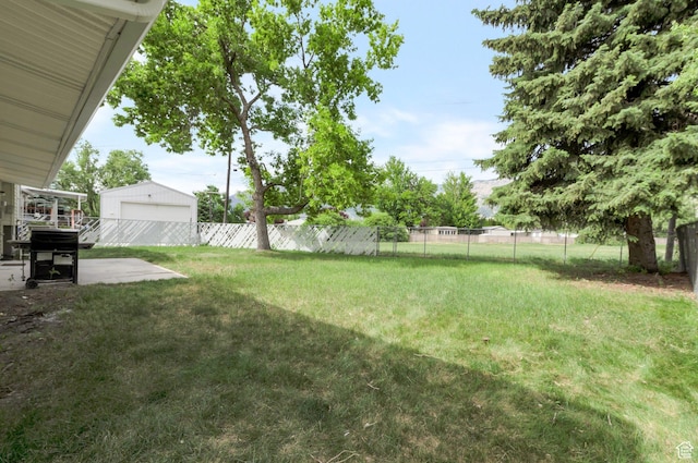 1416 N Eyrie Dr E, Ogden, UT 84404 - view of yard with a patio area