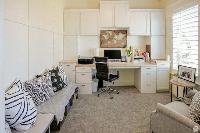 1901 S 1375 W, Syracuse, UT 84075 - office featuring light colored carpet and built in study area