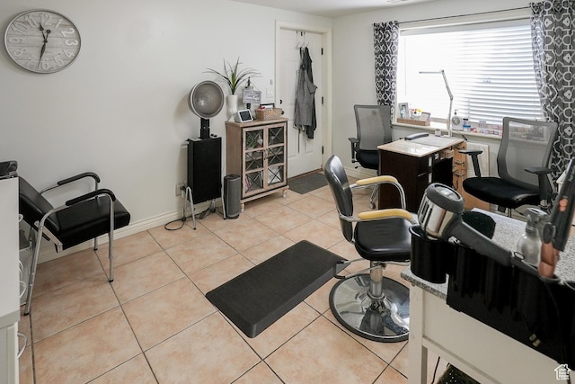 1901 S 1375 W, Syracuse, UT 84075 - home office with light tile patterned floors and baseboards