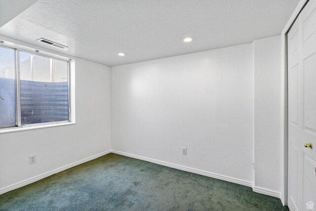 3774 S 8370 W, Magna, UT 84044 - spare room featuring carpet flooring, baseboards, and recessed lighting