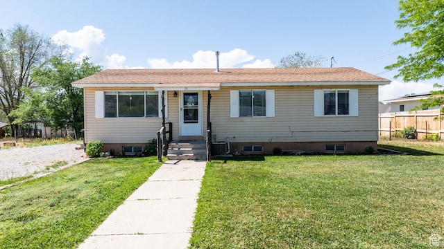 35 W 200 N, Aurora, UT 84620 - view of front facade featuring central AC unit