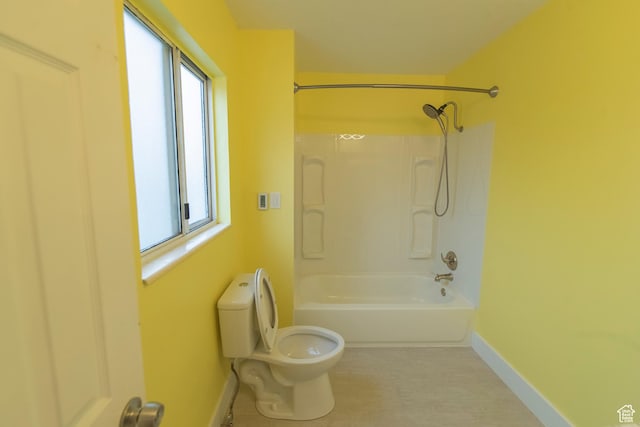 2979 W 4275 S, Roy, UT 84067 - bathroom with toilet, shower / bathtub combination, and baseboards