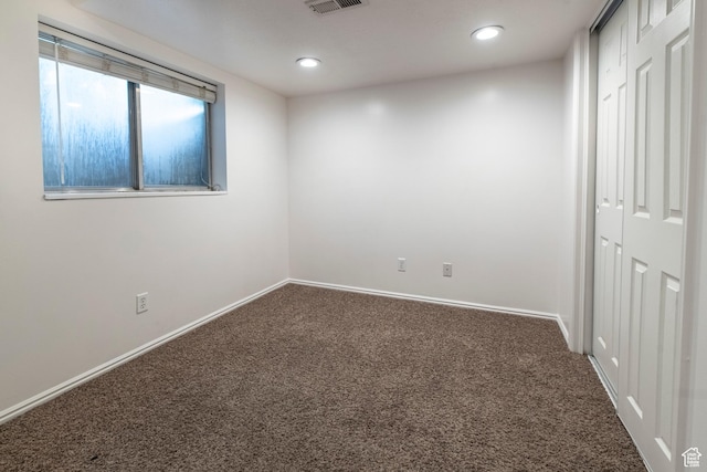 2979 W 4275 S, Roy, UT 84067 - carpeted empty room with recessed lighting and baseboards