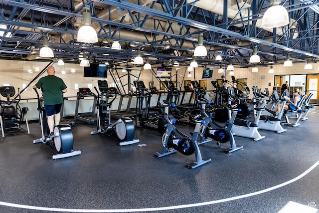 4937 W Calton Ln S, South Jordan, UT 84009 - view of exercise room