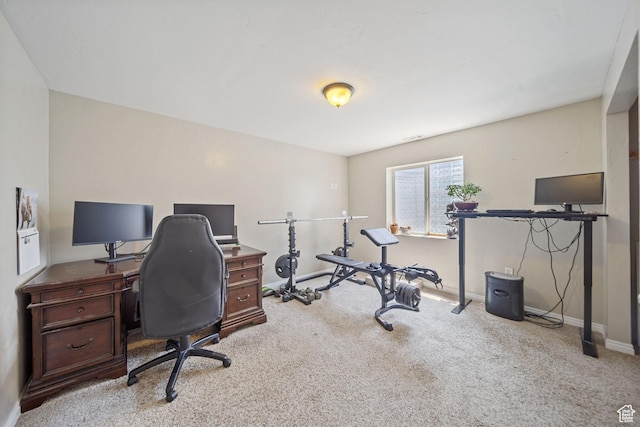 6262 W Contadora Dr S, West Valley City, UT 84128 - carpeted home office with baseboards