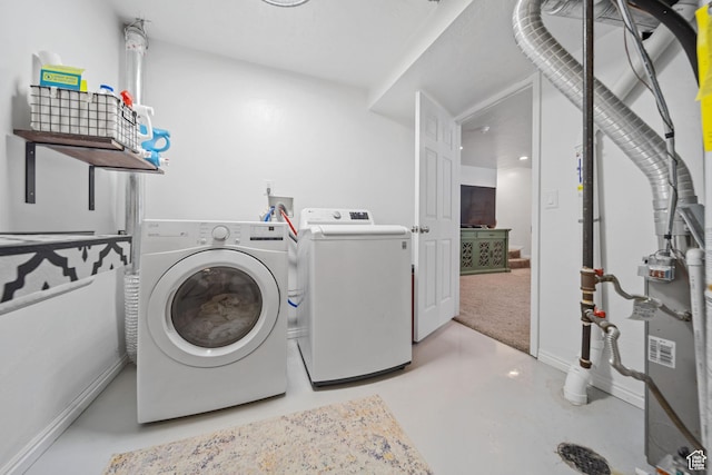 6262 W Contadora Dr S, West Valley City, UT 84128 - washroom featuring separate washer and dryer
