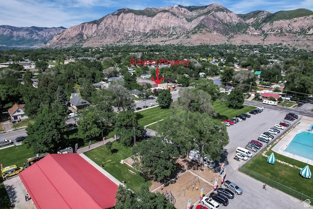 806 E Canyon Rd, Ogden, UT 84404 - bird's eye view of a mountain backdrop