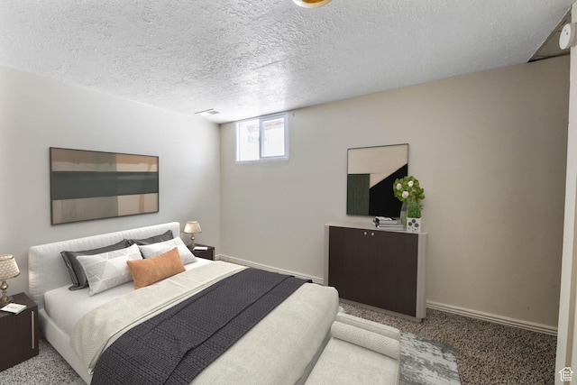 806 E Canyon Rd, Ogden, UT 84404 - bedroom featuring carpet flooring, baseboards, and a textured ceiling