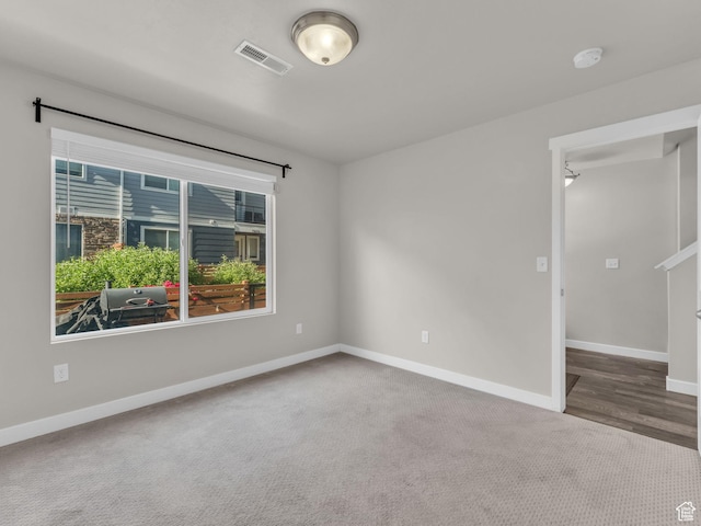 3671 W Sunrise Sky Ln Unit 1022, South Jordan, UT 84009 - empty room with baseboards, a smoke detector, and carpet