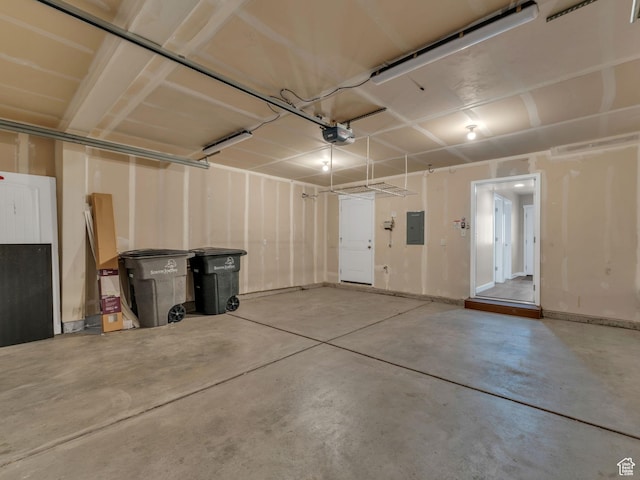 3671 W Sunrise Sky Ln Unit 1022, South Jordan, UT 84009 - garage with electric panel and a garage door opener