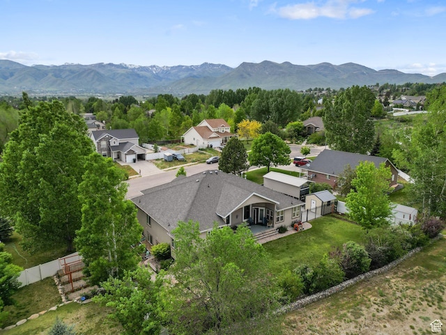 372 N Waterside Rd W, Heber City, UT 84032 - aerial view of residential area featuring mountains