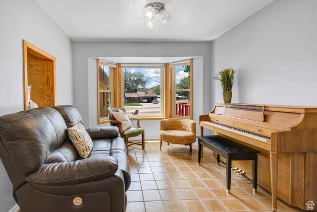 155 S 200 W, Gunnison, UT 84634 - living area featuring light tile patterned floors