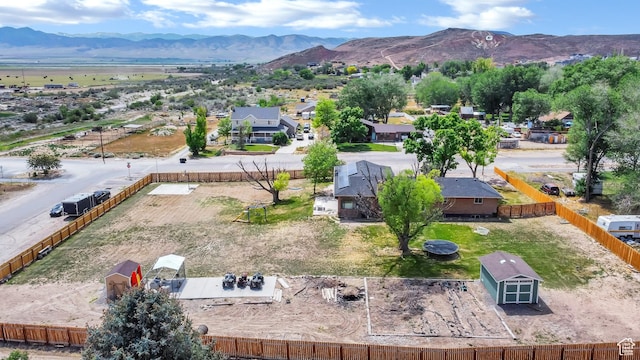 155 S 200 W, Gunnison, UT 84634 - aerial perspective of suburban area with a mountain backdrop