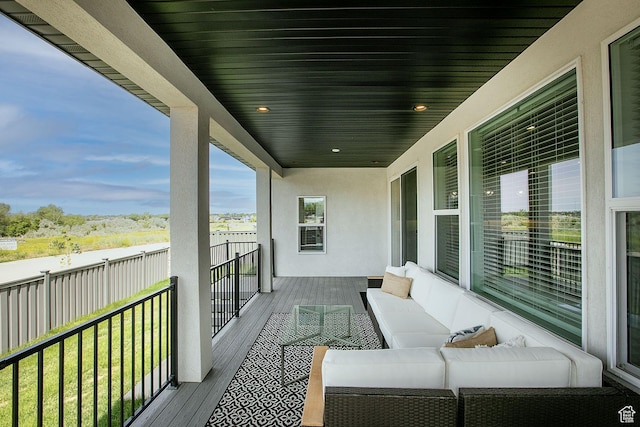 849 N Evelyn St W, Farmington, UT 84025 - balcony featuring outdoor lounge area