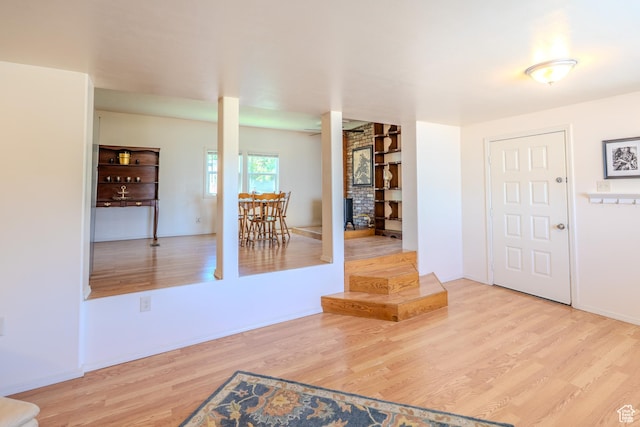 476 Cliffview Dr, Moab, UT 84532 - entryway featuring wood finished floors and baseboards