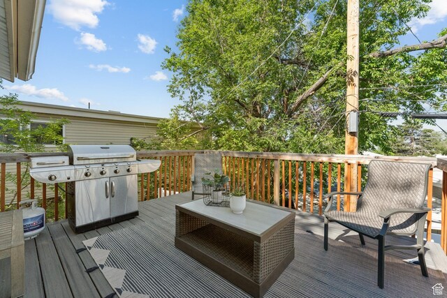 1792 S Laurelhurst Dr E, Salt Lake City, UT 84108 - view of wooden terrace