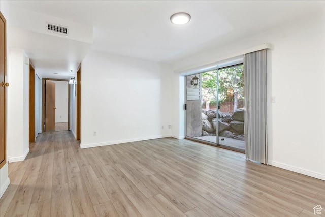 531 S 900 E Unit B2, Salt Lake City, UT 84102 - empty room with light wood-style floors and baseboards