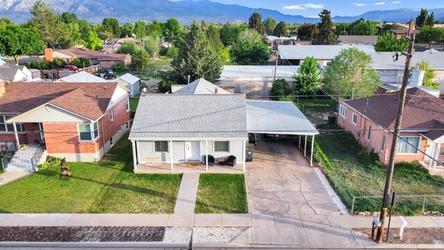 345 W 300 N, Richfield, UT 84701 - aerial perspective of suburban area with a mountainous background