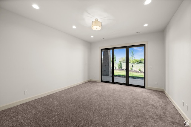 113 N Haystack Mountain Dr Unit 2, Heber City, UT 84032 - unfurnished room with recessed lighting, light colored carpet, and baseboards