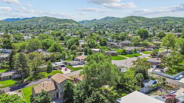 2858 S 50 W, Bountiful, UT 84010 - aerial perspective of suburban area featuring a mountainous background