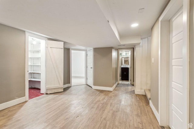 2937 S 900 E, Salt Lake City, UT 84106 - finished basement with light wood-type flooring and baseboards