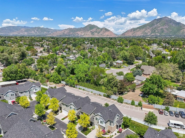 4269 S Haven Park Way, Holladay, UT 84124 - aerial view of residential area with a mountain backdrop