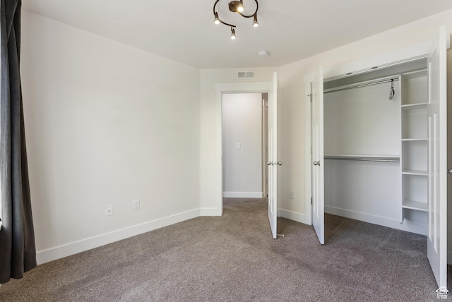 4269 S Haven Park Way, Holladay, UT 84124 - unfurnished bedroom featuring carpet, baseboards, and a closet