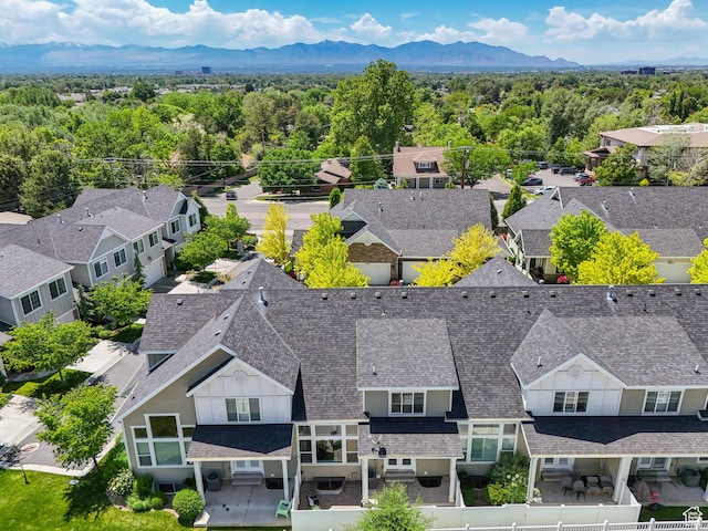 4269 S Haven Park Way, Holladay, UT 84124 - aerial perspective of suburban area with a mountain backdrop