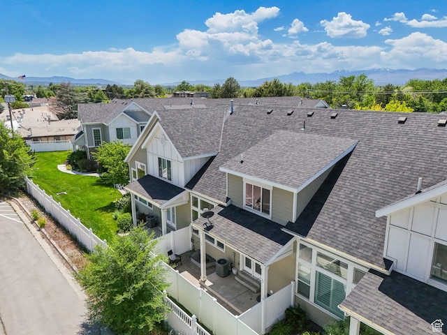 4269 S Haven Park Way, Holladay, UT 84124 - aerial view of residential area with mountains