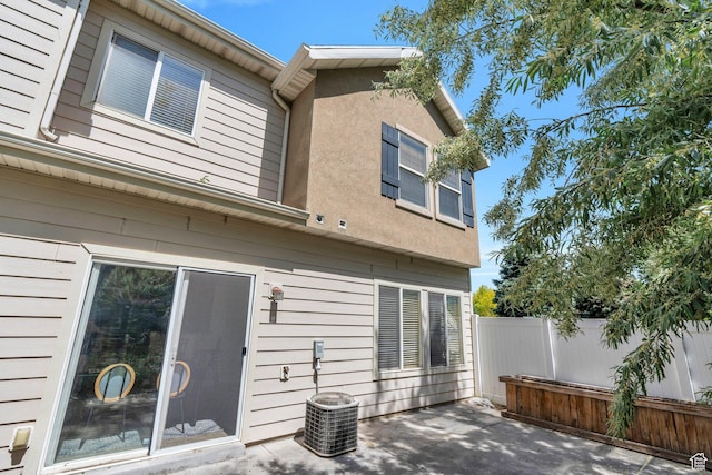 14069 S Rutherford Ave W, Bluffdale, UT 84065 - back of house with a patio area and cooling unit