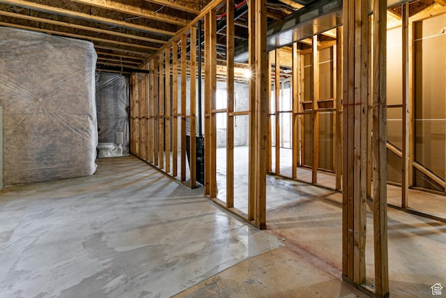 1065 S 425 W, Farmington, UT 84025 - miscellaneous room featuring unfinished concrete flooring