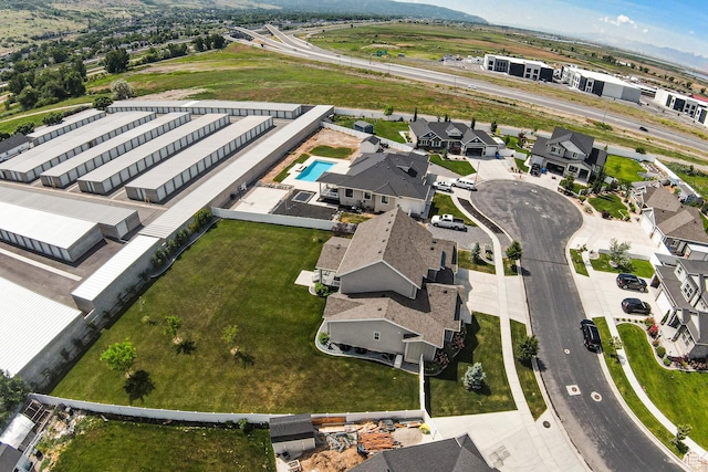 1065 S 425 W, Farmington, UT 84025 - aerial view of residential area featuring a pool