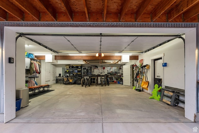 705 Parkview Dr, Summit Park, UT 84098 - garage with a garage door opener