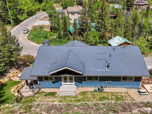 705 Parkview Dr, Summit Park, UT 84098 - aerial view of property and surrounding area