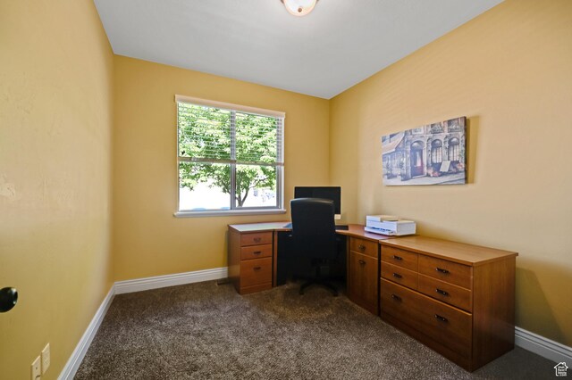 658 S 150 E, Smithfield, UT 84335 - office area with dark carpet and baseboards