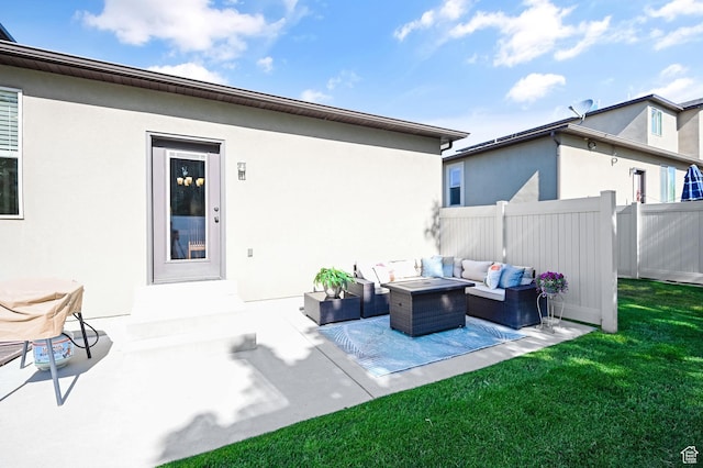 658 S 150 E, Smithfield, UT 84335 - view of patio featuring an outdoor living space